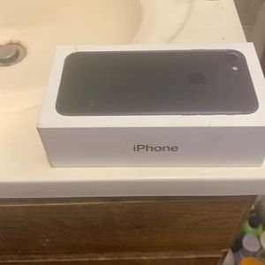 Empty iPhone phone box